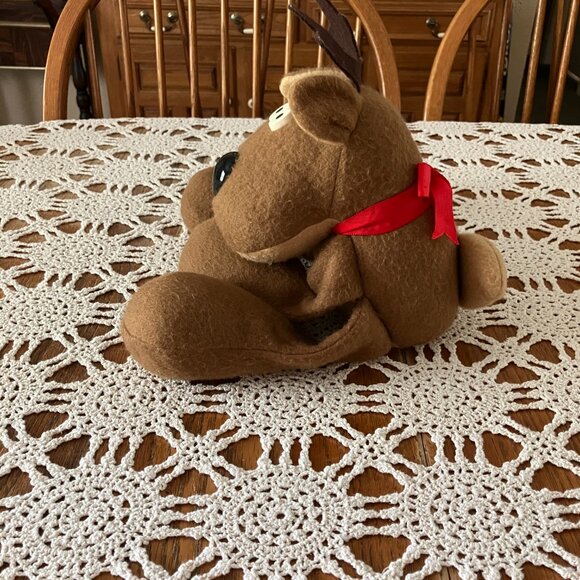 Vintage Hallmark Plush Rodney & Friends Plush Rodney Reindeer 19" - Picture 2 of 6